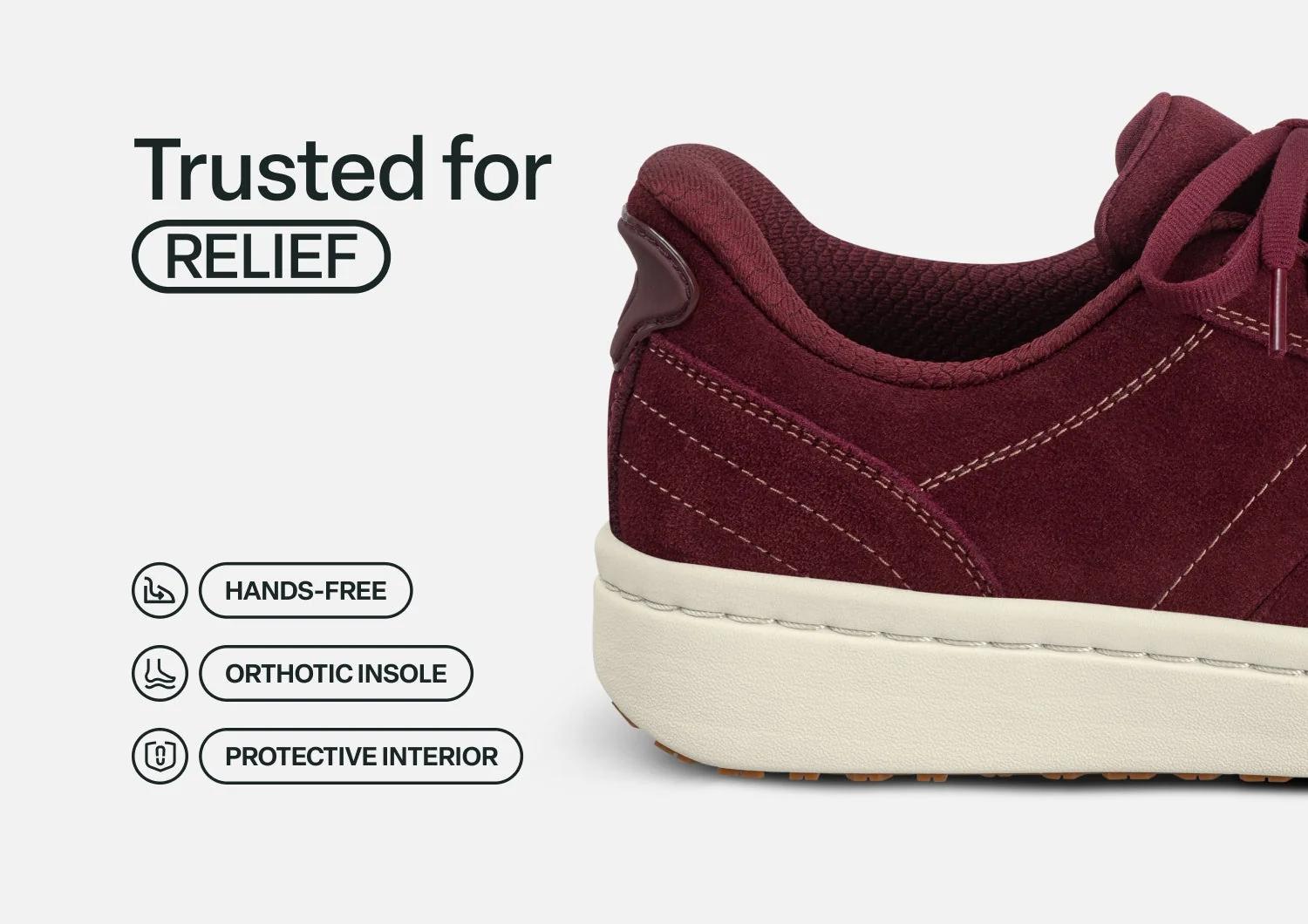 Wander Hands-Free - Burgundy 4 Wander Hands-Free - Burgundy