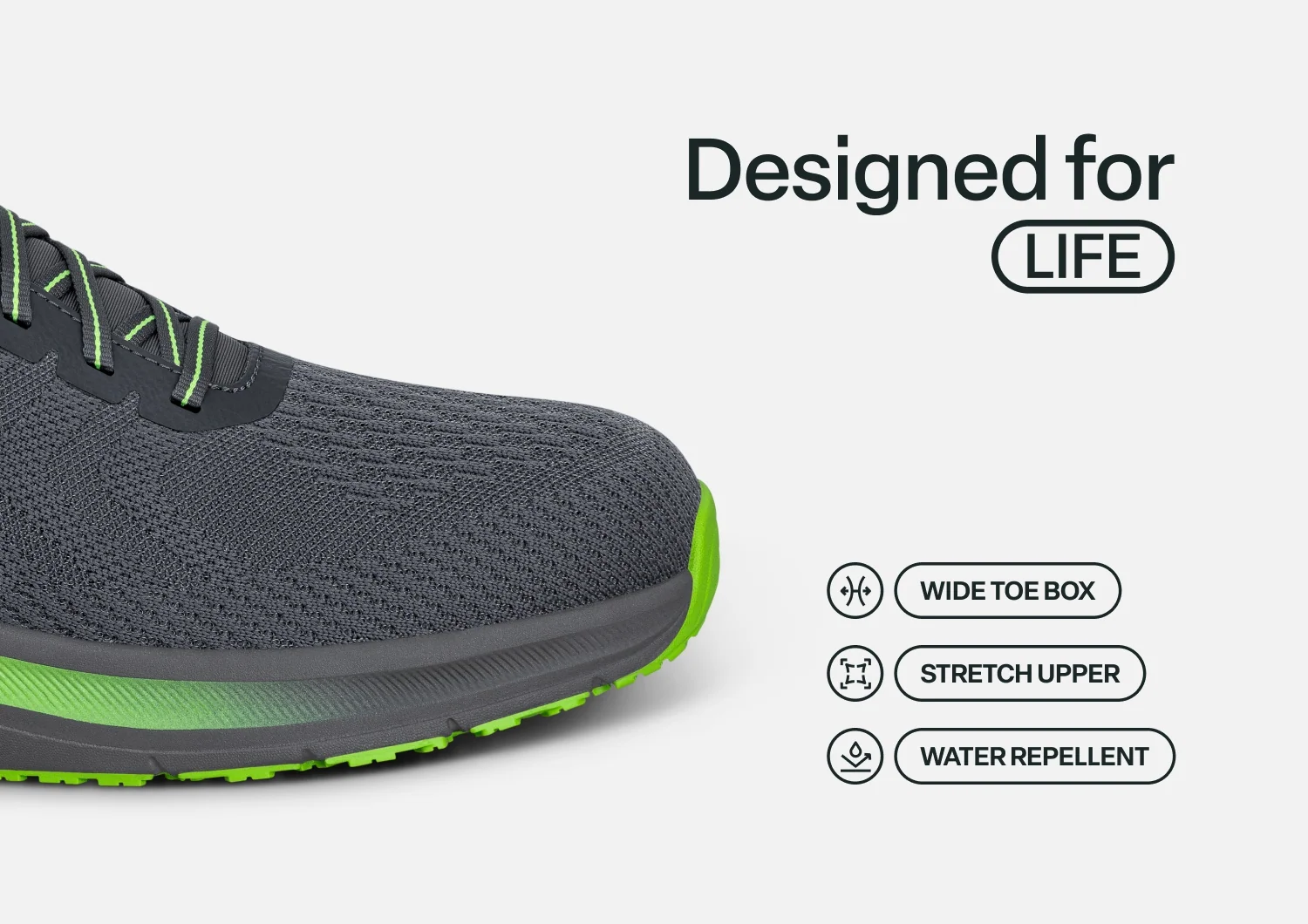 Tilos Hands-Free - Dark Gray/Lime 6 Tilos Hands-Free - Dark Gray/Lime