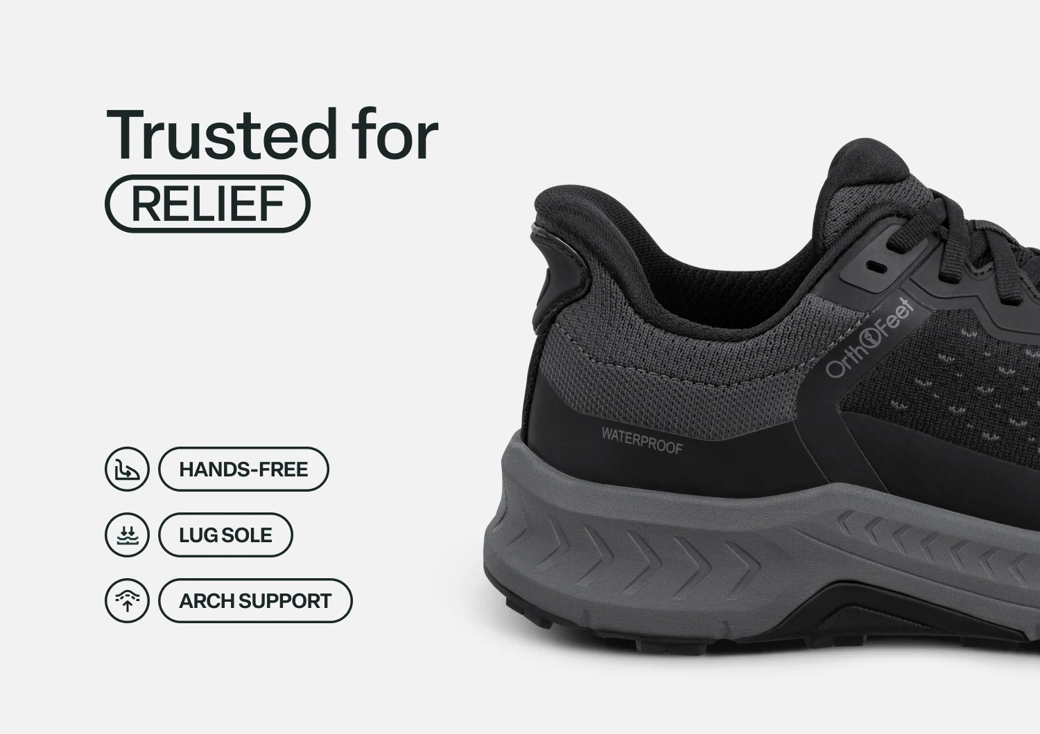 Expedition Trail Low Hands-Free Waterproof - Black/Gray 5 Expedition Trail Low Hands-Free Waterproof - Black/Gray
