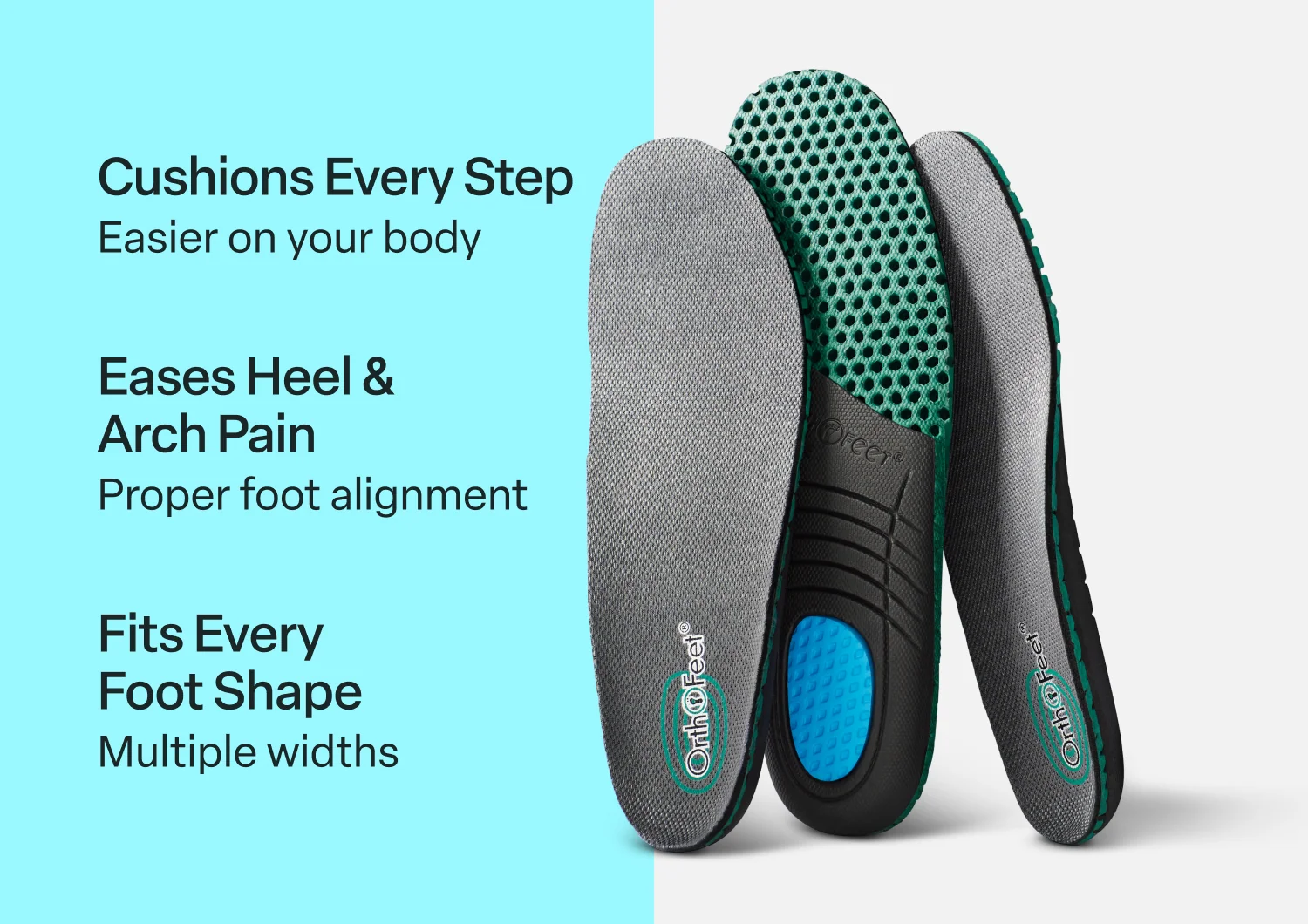 OFG Women's Orthotic Insoles 3 OFG Women's Orthotic Insoles