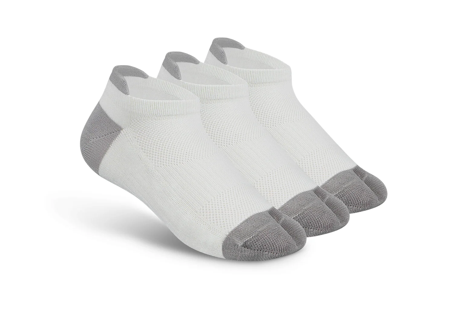 Bunion Relief, Padded Low Cut Socks - White 1 Bunion Relief, Padded Low Cut Socks - White