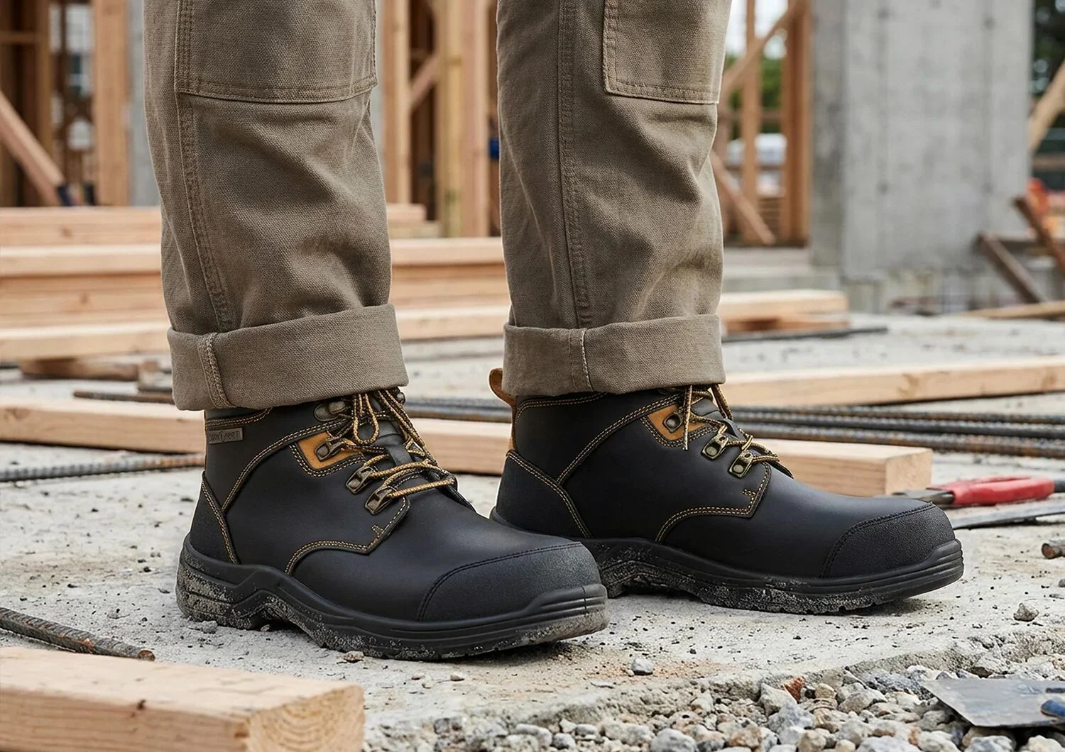 Granite Work Boots - Black 13 Granite Work Boots - Black