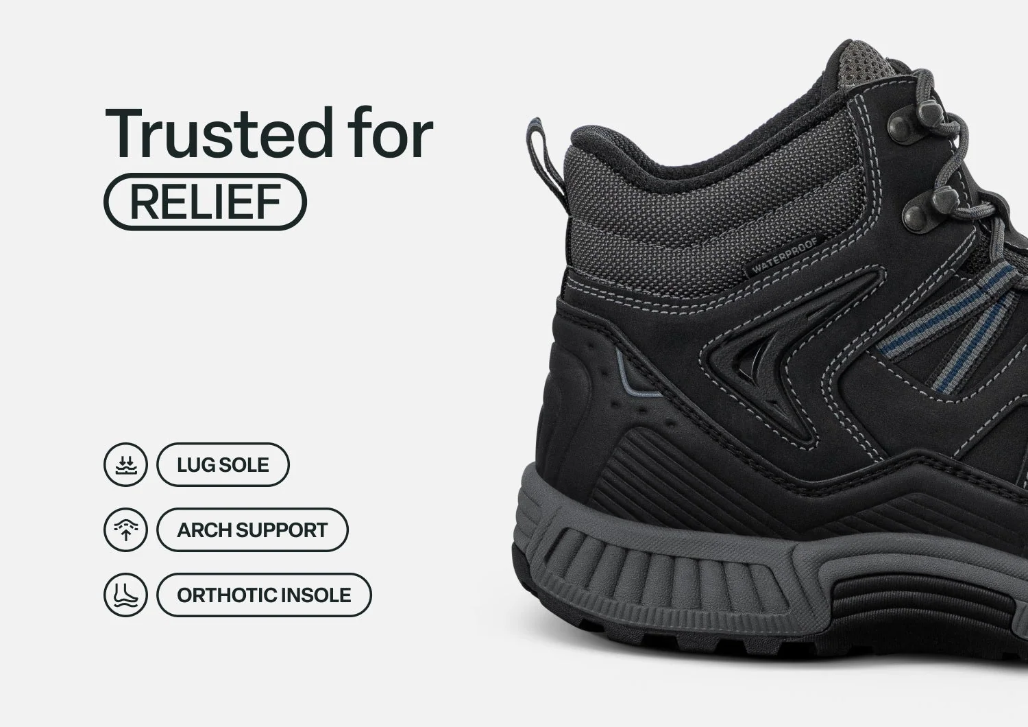 Ridgewood Waterproof - Black 5 Ridgewood Waterproof - Black